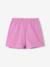 Jupe short en molleton fille violet - vertbaudet enfant 