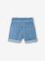 Short fille en denim léger style paperbag bleu clair - vertbaudet enfant 