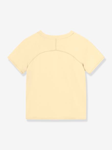 T-shirt fonctionnel MATBJERGI avec effet rafraîchissant bleu pâle+écru+jaune pastel - vertbaudet enfant 