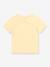 T-shirt fonctionnel MATBJERGI avec effet rafraîchissant bleu pâle+écru+jaune pastel - vertbaudet enfant 