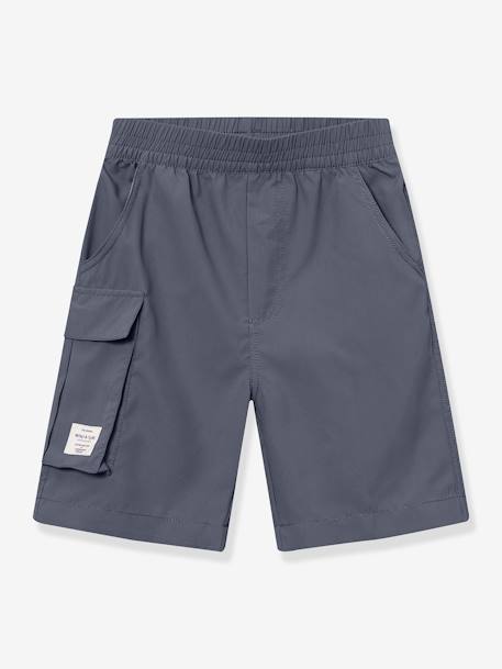 Shorts outdoor enfant MATADVENTURE bleu foncé+vert - vertbaudet enfant 