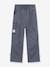 Pantalon Outdoor enfant MATADVENTURE bleu foncé+sable - vertbaudet enfant 