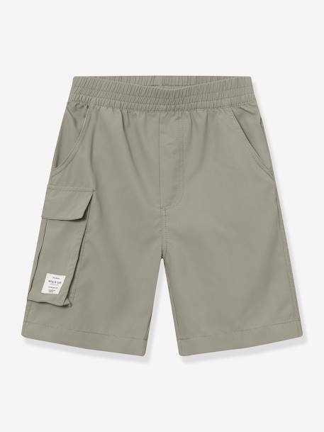 Shorts outdoor enfant MATADVENTURE bleu foncé+vert - vertbaudet enfant 