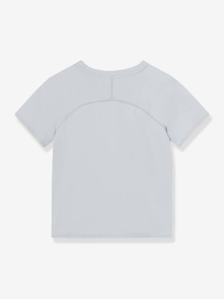 T-shirt fonctionnel MATBJERGI avec effet rafraîchissant bleu pâle+écru+jaune pastel - vertbaudet enfant 