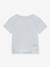 T-shirt fonctionnel MATBJERGI avec effet rafraîchissant bleu pâle+écru+jaune pastel - vertbaudet enfant 