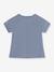 Praktisch T-shirt met verkoelend effect MATLOIS MINI A TURE grijsblauw+lila - vertbaudet enfant 
