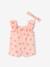 Combishort bébé en voile de coton rose pâle - vertbaudet enfant 