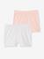 Lot de 2 shorts fille à porter sous robe lot noir+rose - vertbaudet enfant 