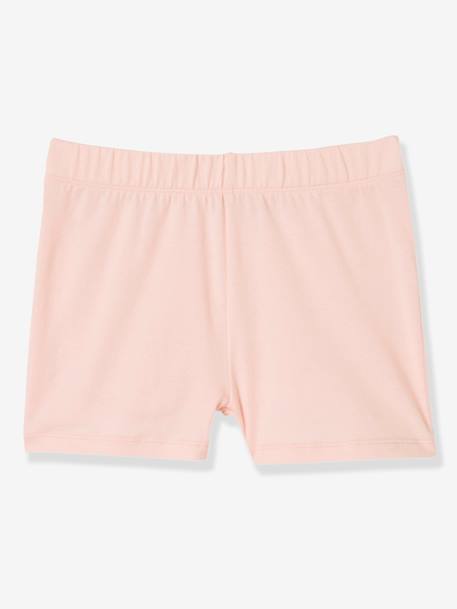 Lot de 2 shorts fille à porter sous robe lot noir+rose - vertbaudet enfant 