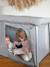 Lit parapluie 3 en 1 Eazy Sleep gris+sable - vertbaudet enfant 