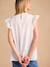 Blouse en voile de coton écru - vertbaudet enfant 