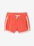 Ensemble T-shirt et short en éponge fille corail - vertbaudet enfant 
