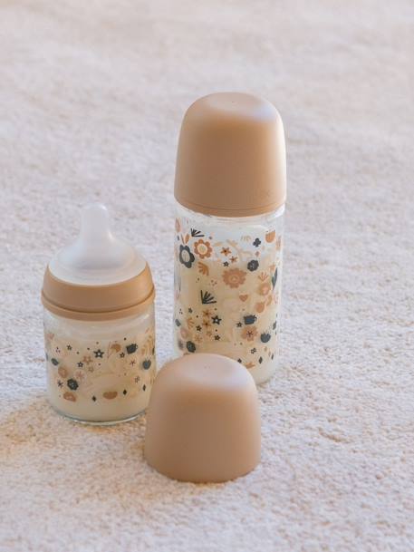Biberon verre 240ml tétine SXPro M - Wonderland beige - vertbaudet enfant 