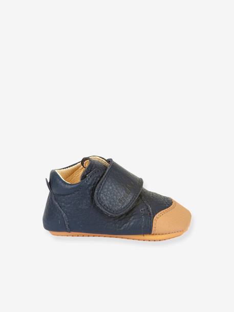Chaussures d'apprentissage pour enfants PREWALKERS TOESY froddo bleu+caramel - vertbaudet enfant 