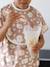Meegroeislabbetje met mouwen 2-in-1 BEABA Playful beige+rouge+saliegroen - vertbaudet enfant 
