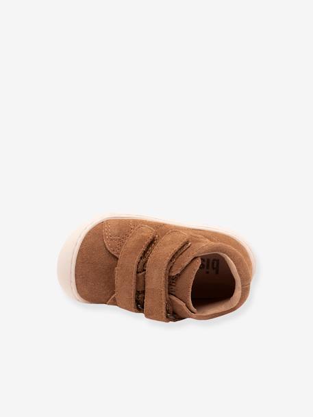 Blotevoetenschoenen voor babymeisjes BAREFOOT HALE V BISGAARD azuurblauw+bruin+framboos - vertbaudet enfant 