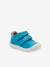 Blotevoetenschoenen voor babymeisjes BAREFOOT HALE V BISGAARD azuurblauw+bruin+framboos - vertbaudet enfant 