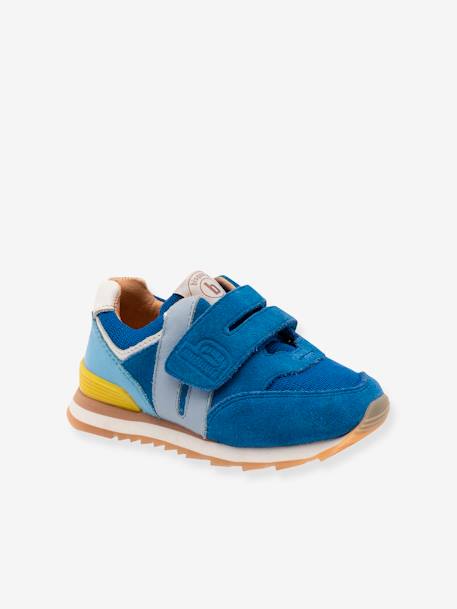 Baskets WINSTON bisgaard bleu électrique+bleu océan+lavande+or - vertbaudet enfant 