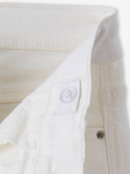 Pantalon cargo fille anthracite+écru - vertbaudet enfant 