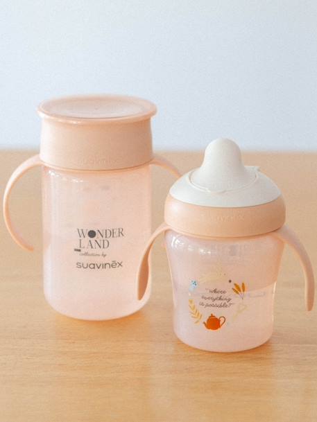 360° beker 340ml - Wonderland SUAVINEX blauw+rouge - vertbaudet enfant 