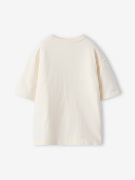 T-shirt garçon oversize écru - vertbaudet enfant 