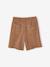 Set van 2  bermuda's met een stonewashed effect JONEN pecannoot - vertbaudet enfant 