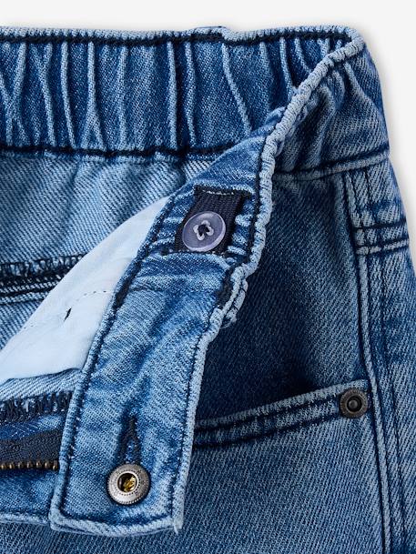 Jean garçon loose battle denim bleached - vertbaudet enfant 