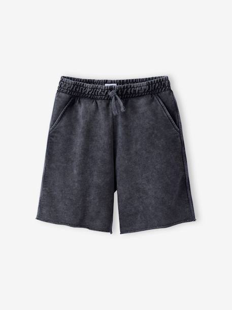 Lot de 2 bermudas effet délavé noix de pécan - vertbaudet enfant 