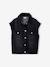 Veste en jean oversize sans manches fille denim gris - vertbaudet enfant 