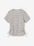 Lot 2 tee-shirts à liens coulissants fille violet - vertbaudet enfant 