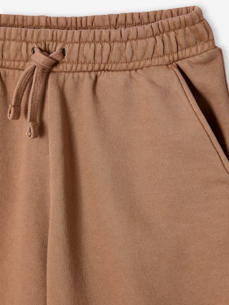 Lot de 2 bermudas effet délavé noix de pécan - vertbaudet enfant 