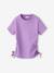 Lot 2 tee-shirts à liens coulissants fille violet - vertbaudet enfant 
