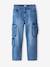 Jean garçon loose battle denim bleached - vertbaudet enfant 