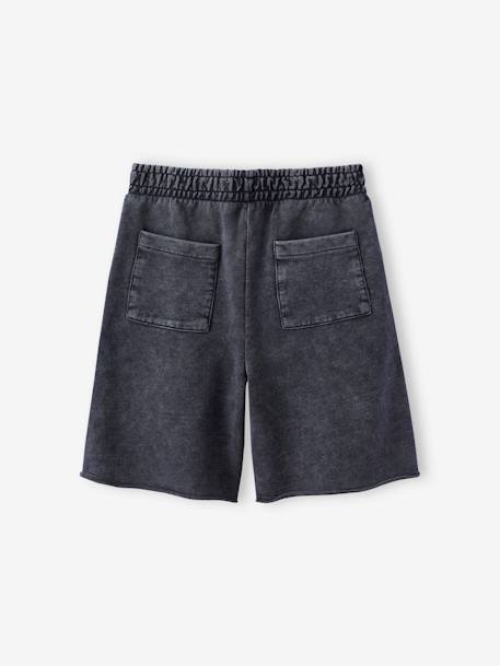 Lot de 2 bermudas effet délavé noix de pécan - vertbaudet enfant 