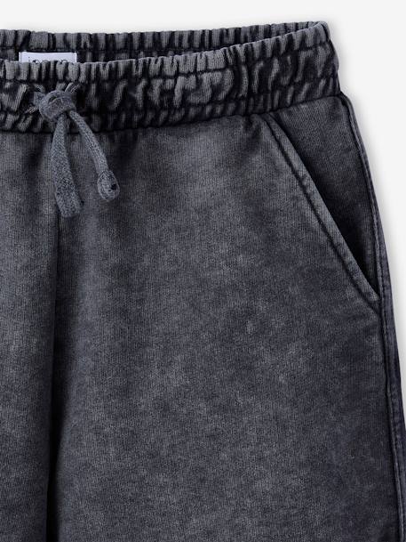 Set van 2  bermuda's met een stonewashed effect JONEN pecannoot - vertbaudet enfant 