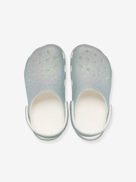 Sabots enfant Classic Iridescent (TM) blanc+rose - vertbaudet enfant 