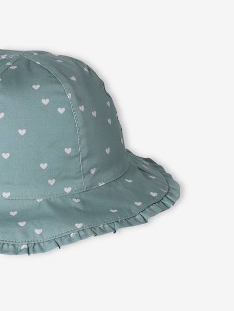 Bob motifs coeurs bébé bleu grisé - vertbaudet enfant 