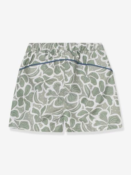 Shorts de bain imprimés pour garçons MATMAKI vert imprimé - vertbaudet enfant 