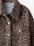 Veste fille oversize motif léopard beige - vertbaudet enfant 