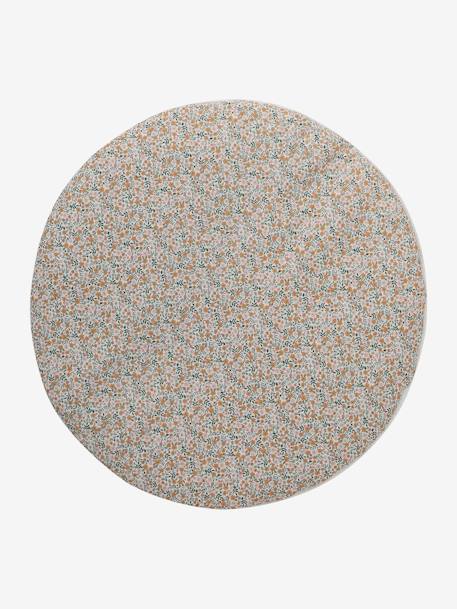 Omkeerbaar speelkleed RETRO FLOWER geel - vertbaudet enfant 