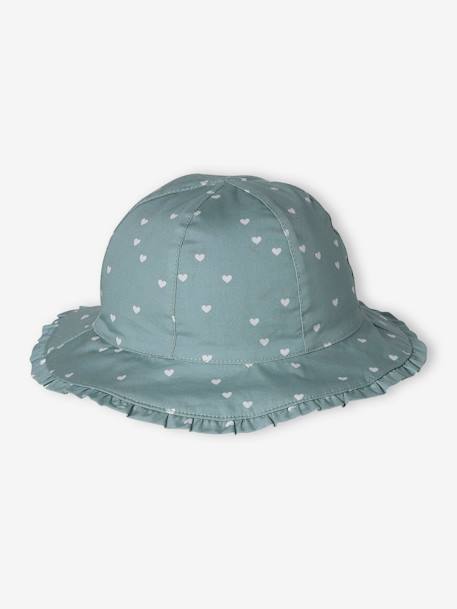 Bob motifs coeurs bébé bleu grisé - vertbaudet enfant 