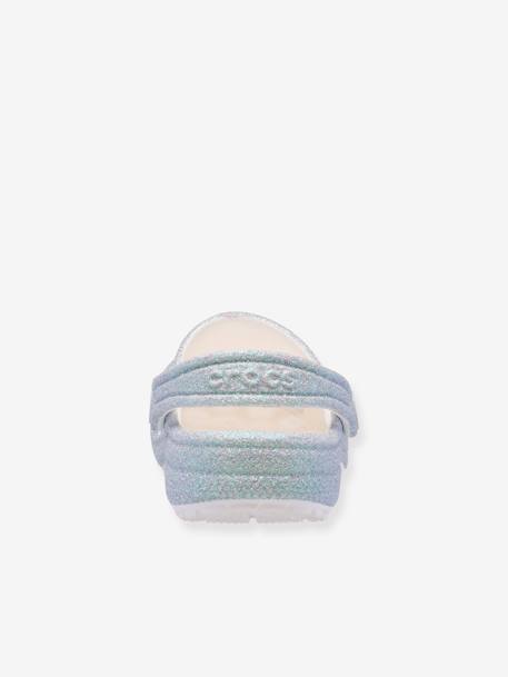 Sabots enfant Classic Iridescent (TM) blanc+rose - vertbaudet enfant 