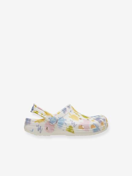 Baby Crocs Classic Pastel Pets ecru - vertbaudet enfant 