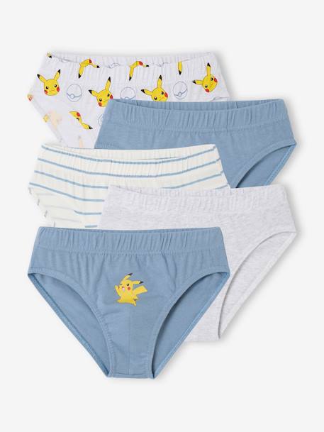 Garçon-Lot de 5 slips Pokémon