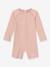 Maillot de bain UV pour bébé MATGOLDIE rose+vert - vertbaudet enfant 
