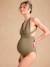 Maillot de bain de grossesse multi-positions Fantastic kaki - vertbaudet enfant 