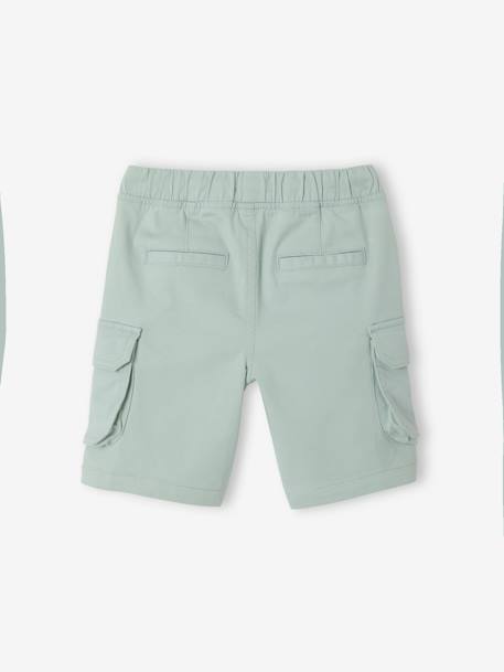 Short garçon battle facile à enfiler beige+marine+menthe - vertbaudet enfant 