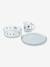 Set repas en tritan imprimé Siva bleu+multicolore+rose - vertbaudet enfant 