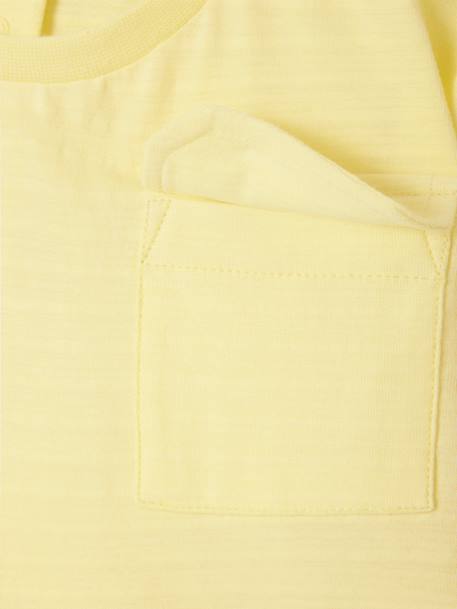 T-shirt baby met korte mouwen fluoriserend geel - vertbaudet enfant 