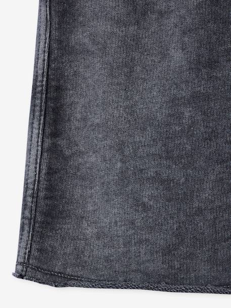 Lot de 2 bermudas effet délavé noix de pécan - vertbaudet enfant 